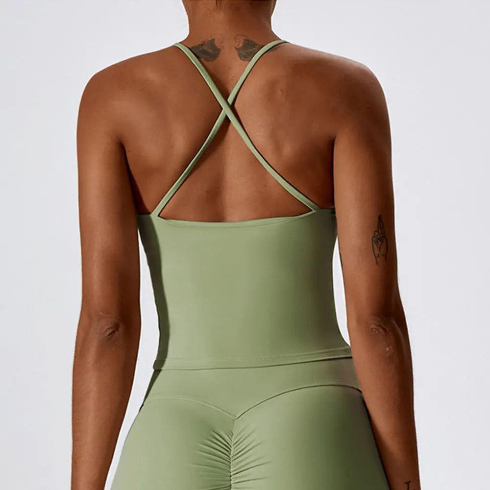 Women Top Sports Bra Thin Push up Sport Bra Yoga Gym Crop Top Brassiere Fitness Tube Top Breathable Beauty Back Bras