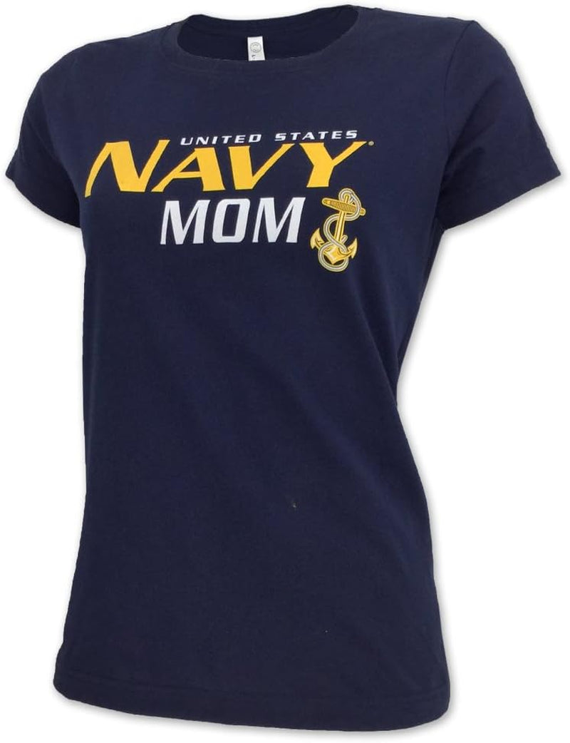 Ladies US Navy Mom T-Shirt