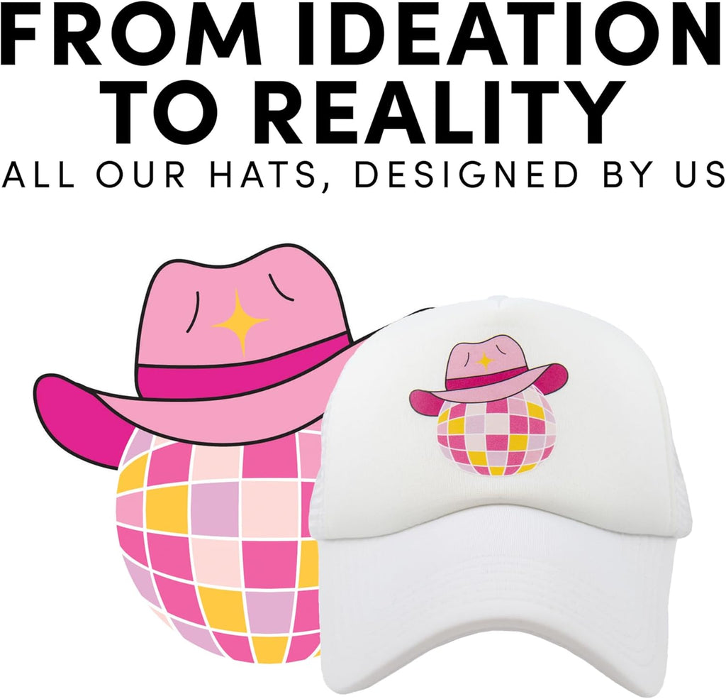 Mom Hair Don'T Care Women'S Trucker Hats Caps