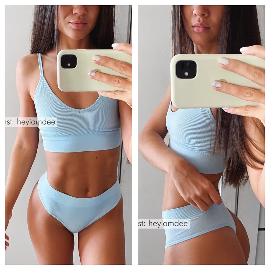 Sports Bra Padded Tube Top Women Crop Top Seamless Underwear Female Streetwear Tank Top Removable Pads Push-Up Bra Solid Camis