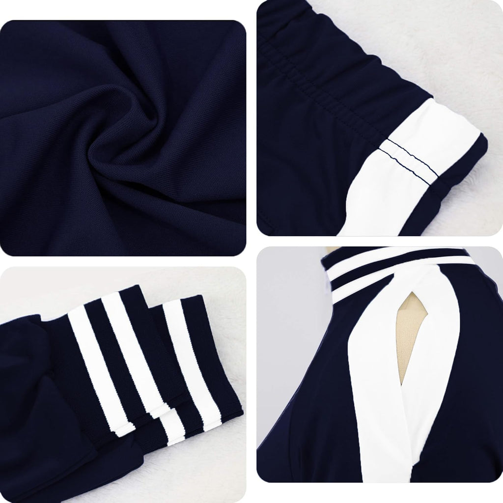 Women Casual 2 Piece Outfit Long Pant Set Sweatsuits Tracksuits