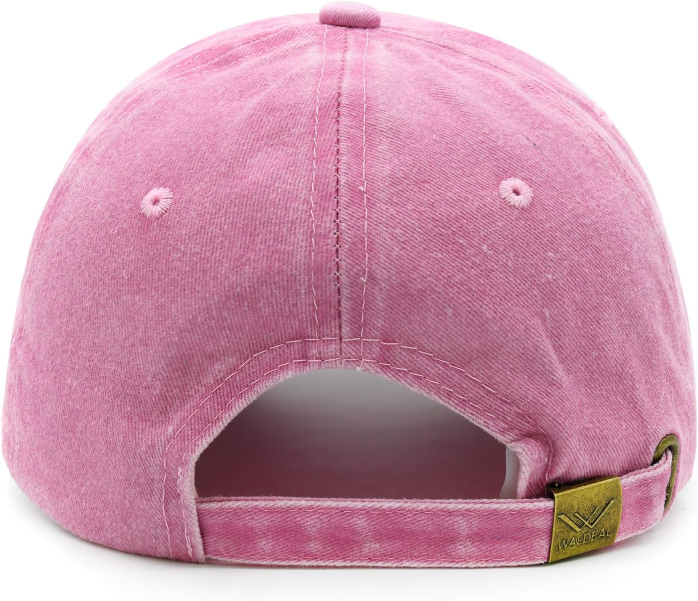 Embroidered Camping Hair Don'T Care Hat Adjustable Washed Baseball Cap for Women Men