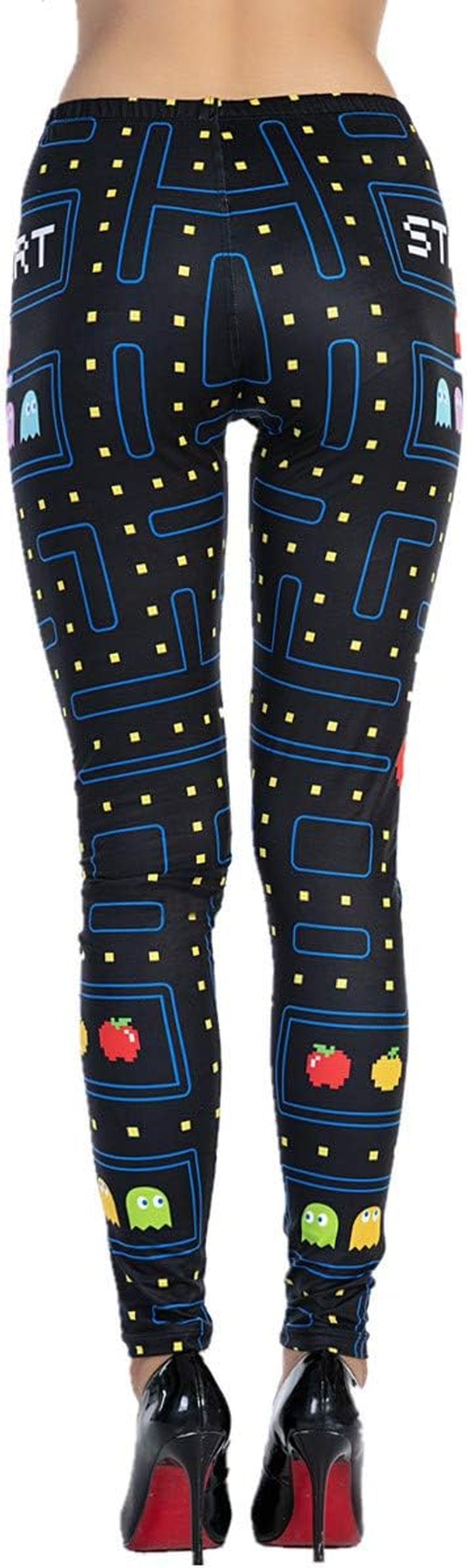 Printed Leggings Basic Workout Yoga Pants Buttery Smooth Womens Leggings