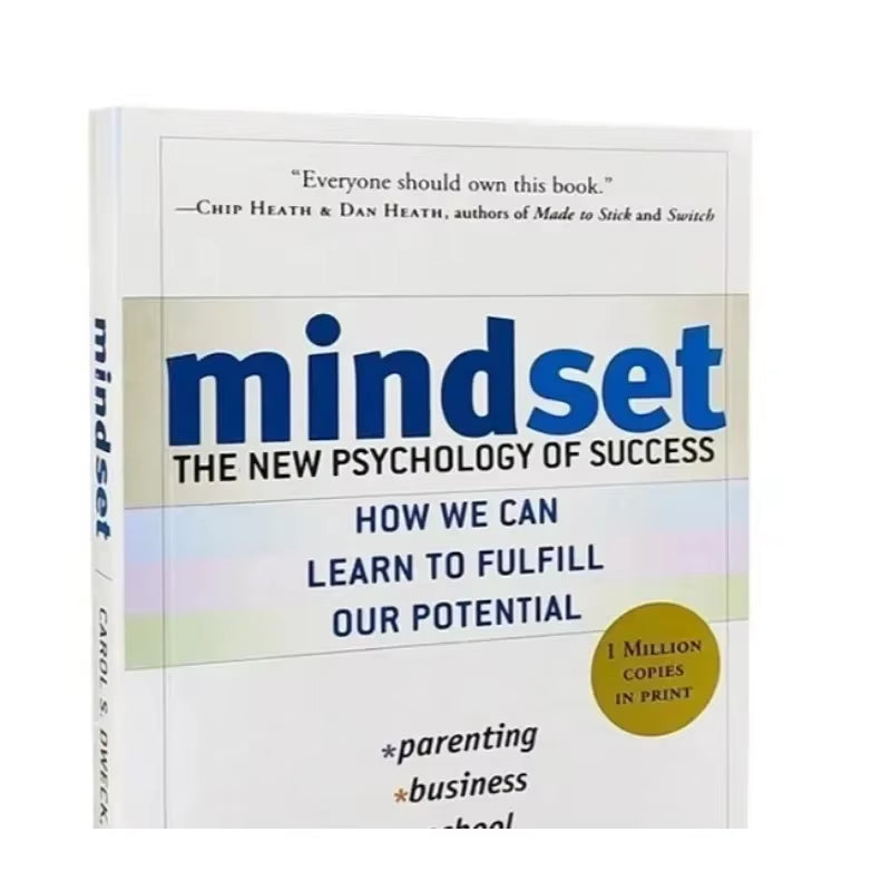 Mindset the New Psychology of Success English Book by Carol S. Dweck Foreign Literature Inspirational Book