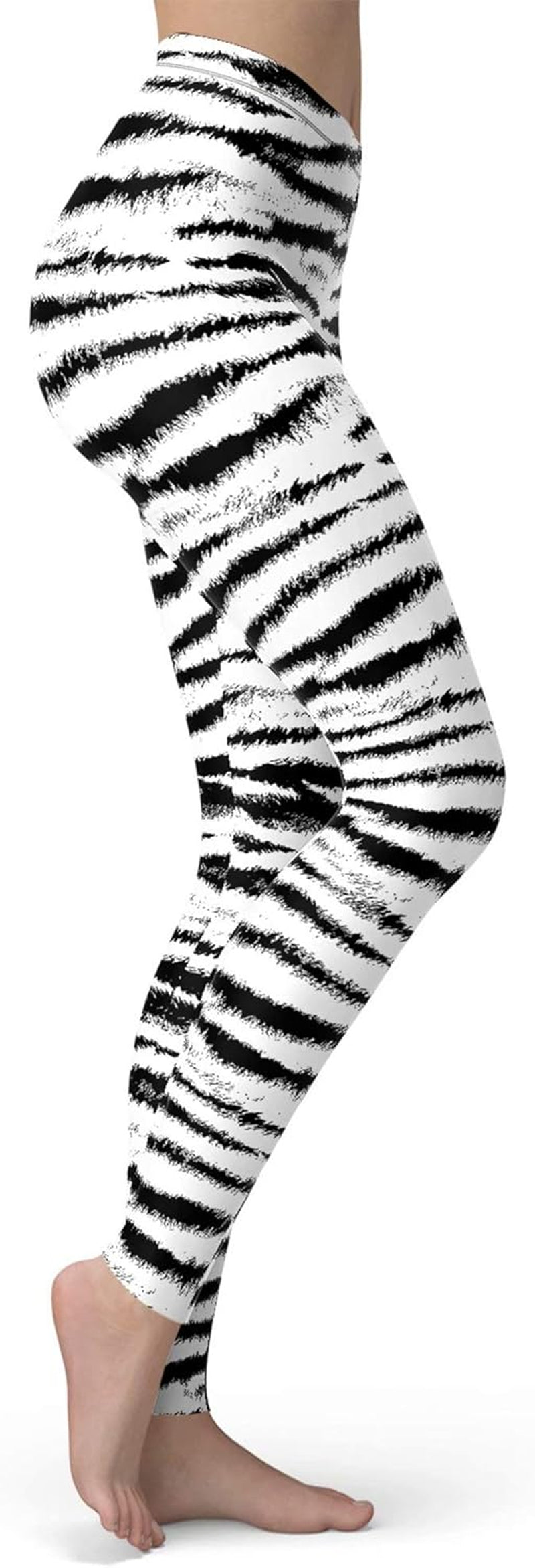 Women'S Leopard Printed Leggings Animal Skin Brushed Buttery Soft Tights