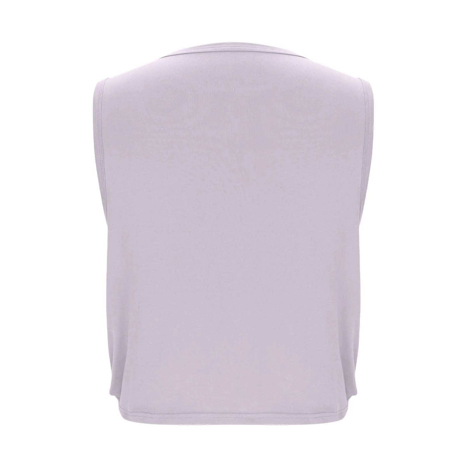 Women Sleeveless Yoga Tops Breathable Blouse Cover Up Gym Workout Cool T-Shirt Running Short Tank Crop Top Athletic Vest