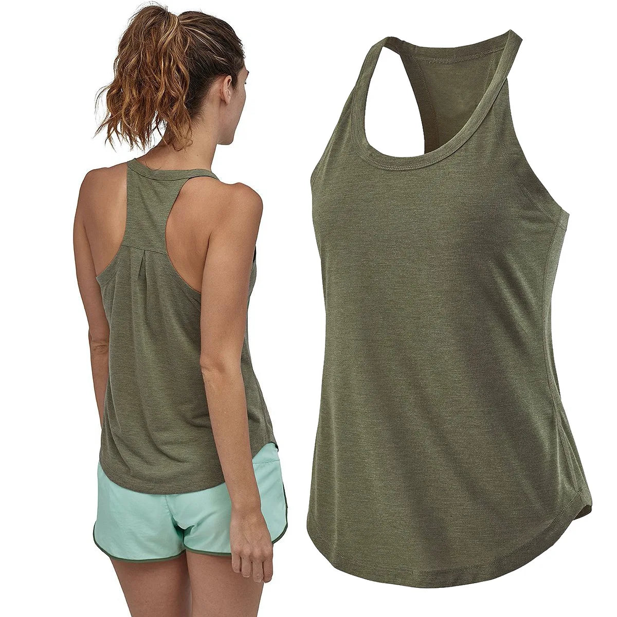 Women's Activewear: Solid Wrap Back Sports Tank Tops - Sleeveless, Breathable & Asymmetrical Hem Fit - Perfect For Fitness & Wor