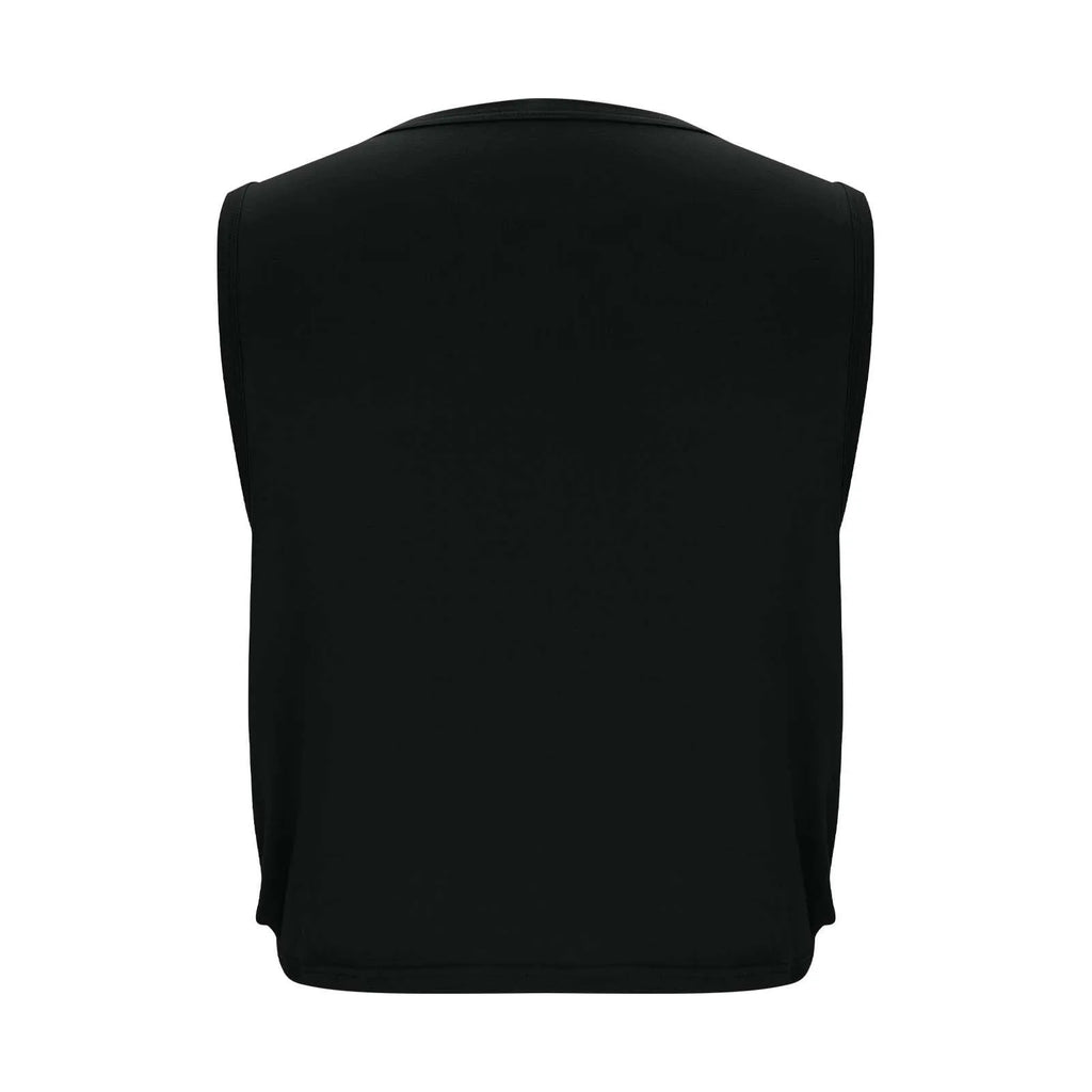 Women Sleeveless Yoga Tops Breathable Blouse Cover Up Gym Workout Cool T-Shirt Running Short Tank Crop Top Athletic Vest