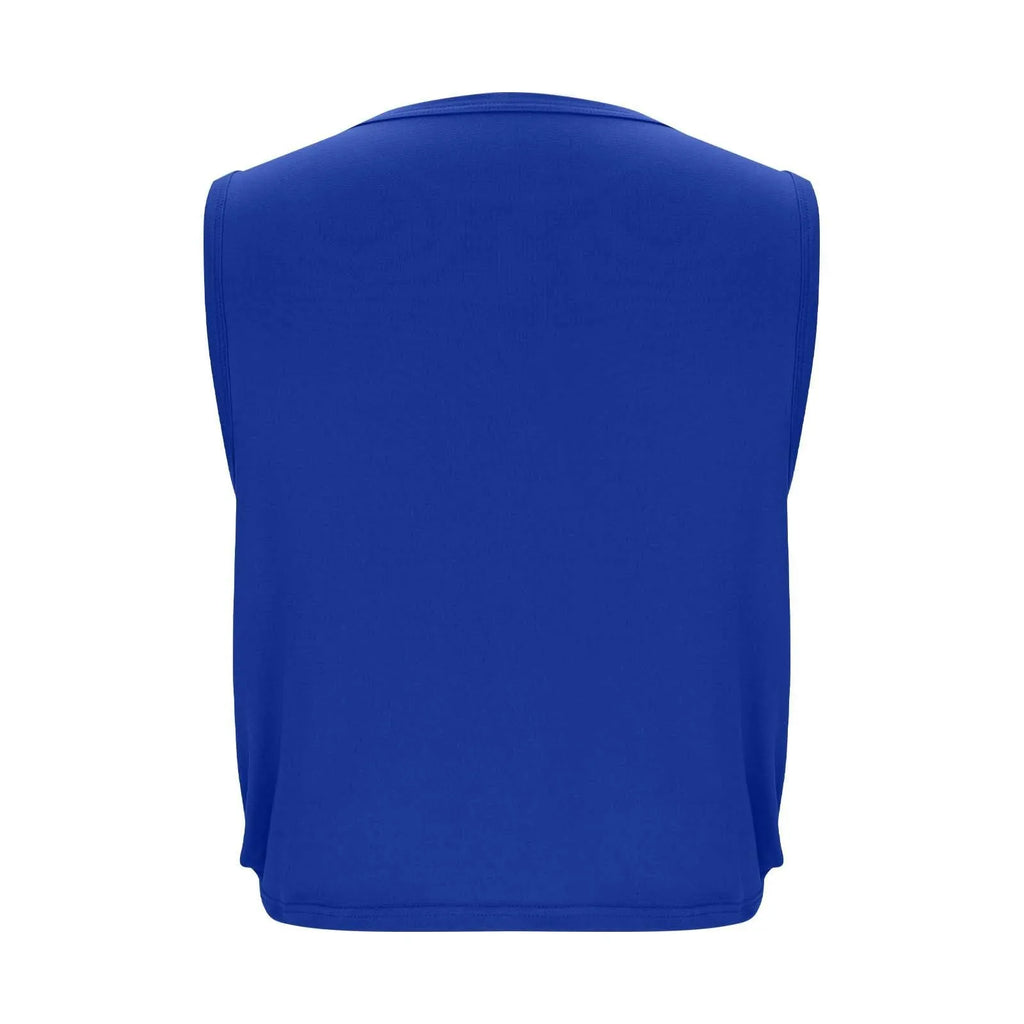 Women Sleeveless Yoga Tops Breathable Blouse Cover Up Gym Workout Cool T-Shirt Running Short Tank Crop Top Athletic Vest