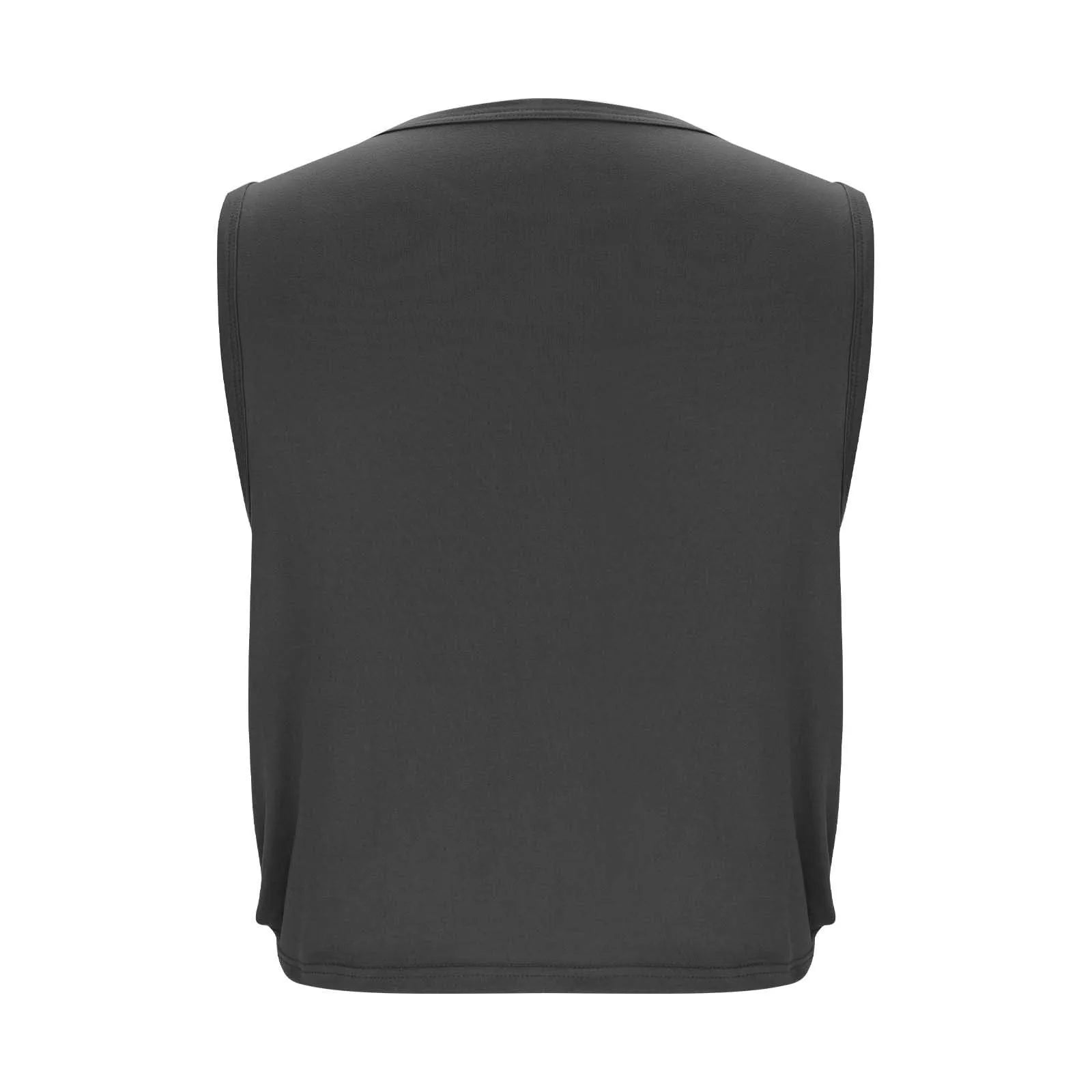 Women Sleeveless Yoga Tops Breathable Blouse Cover Up Gym Workout Cool T-Shirt Running Short Tank Crop Top Athletic Vest