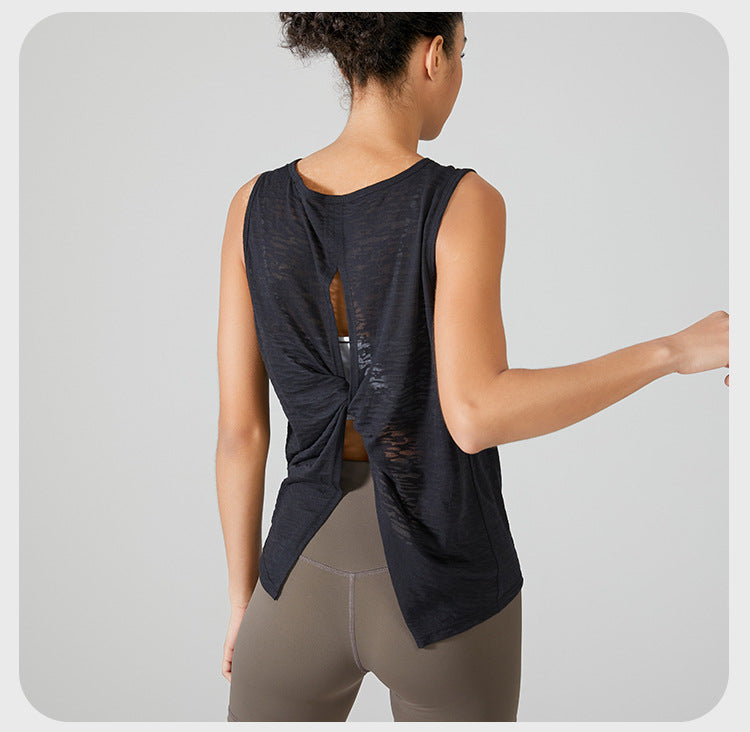 Sleeveless Racerback Workout Tank Tops for Women, Gym Running Training Yoga Shirts, Women Athletic Fitness Sport Yoga Vest