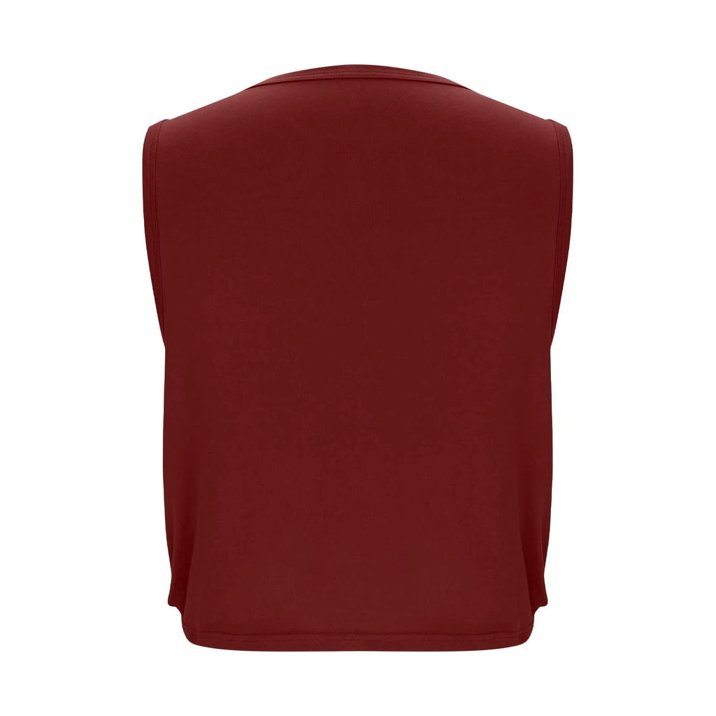 Women Sleeveless Yoga Tops Breathable Blouse Cover Up Gym Workout Cool T-Shirt Running Short Tank Crop Top Athletic Vest