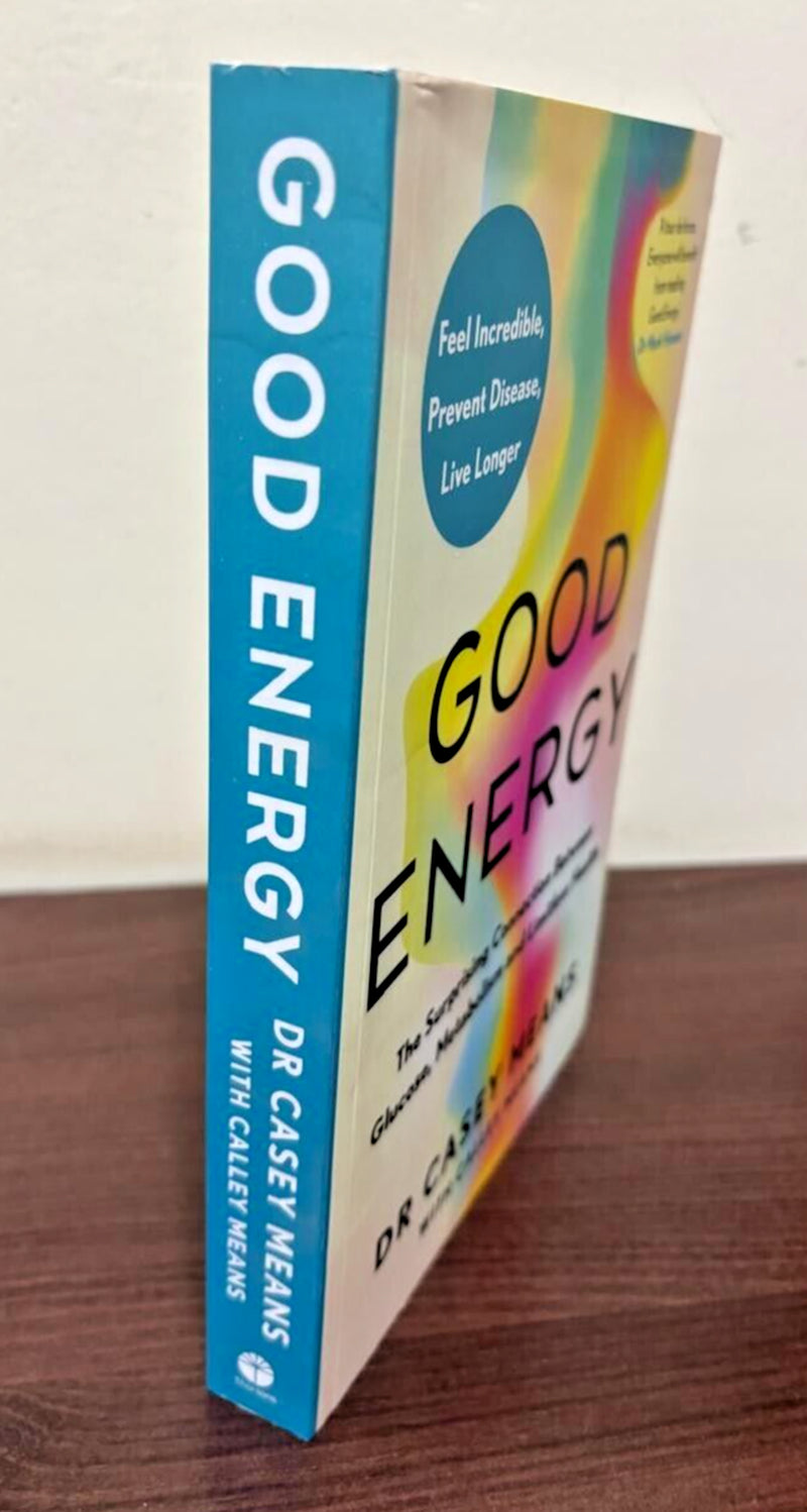 Good Energy by Dr. Casey Means NEW Paperback