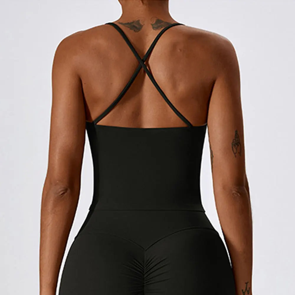 Women Top Sports Bra Thin Push up Sport Bra Yoga Gym Crop Top Brassiere Fitness Tube Top Breathable Beauty Back Bras