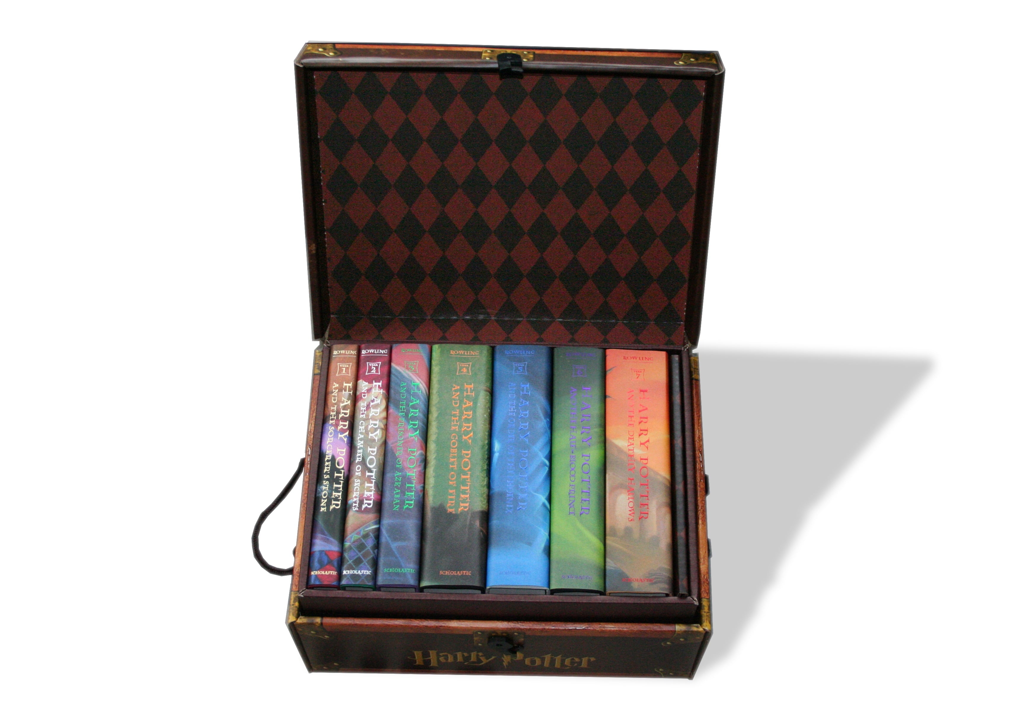 Harry Potter Hardcover Boxed Set: Books 1-7 (Trunk) (Hardcover)