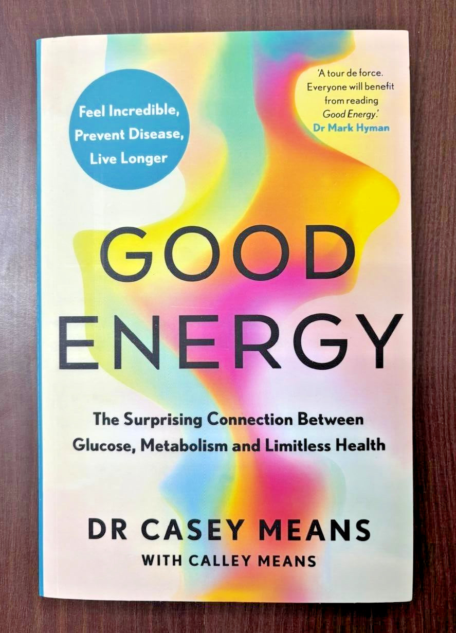 Good Energy by Dr. Casey Means NEW Paperback