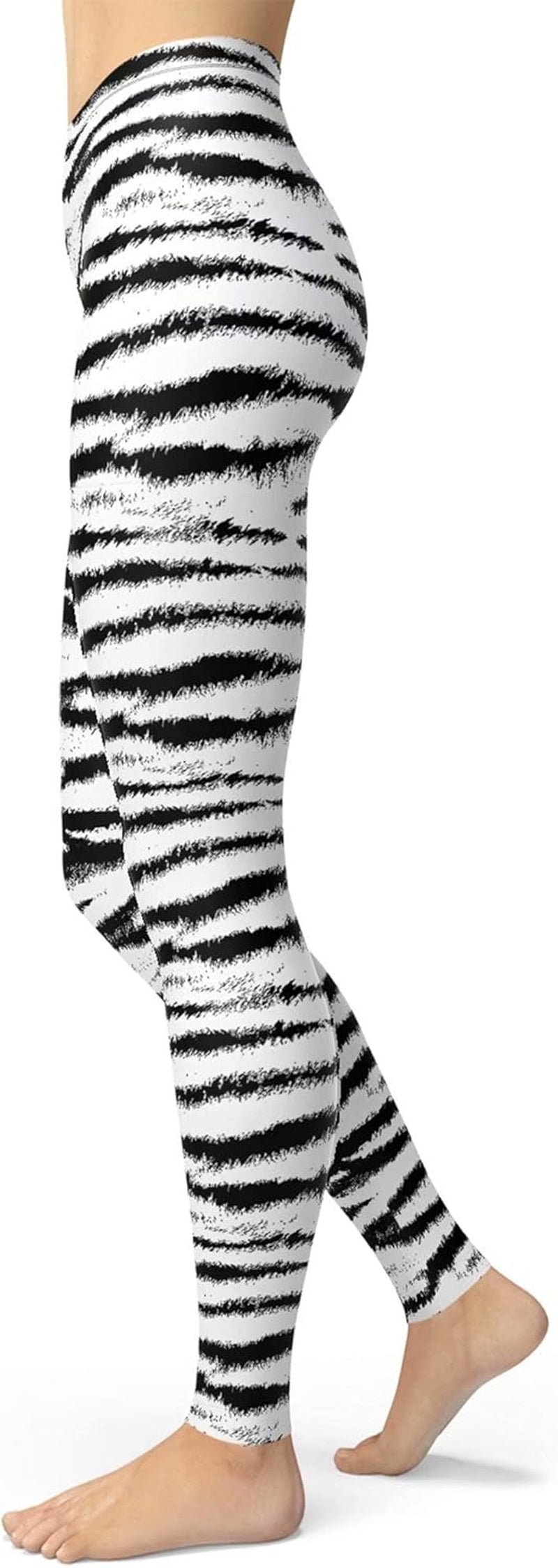 Women'S Leopard Printed Leggings Animal Skin Brushed Buttery Soft Tights