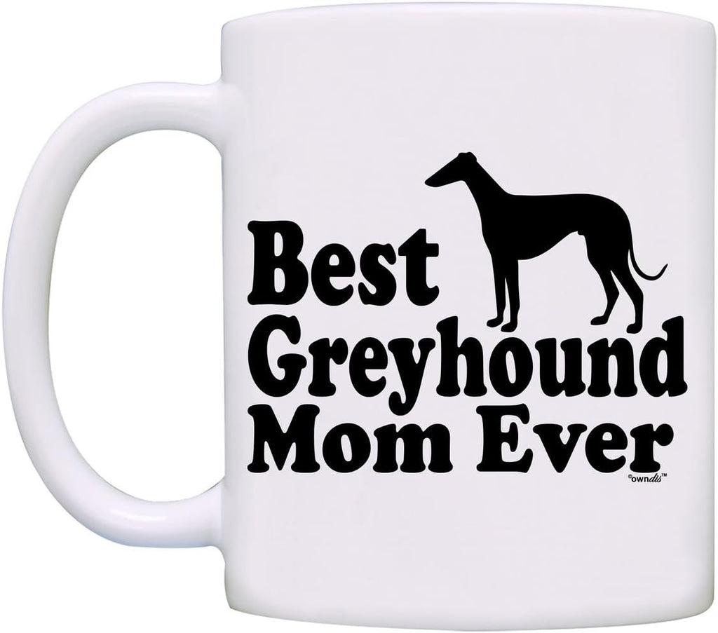 Greyhound Mom Coffee Mug-0088-White