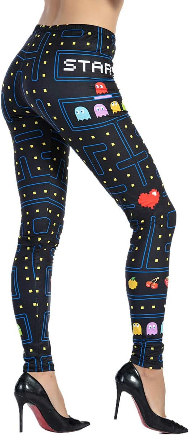 Printed Leggings Basic Workout Yoga Pants Buttery Smooth Womens Leggings
