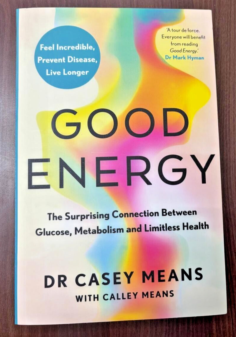 Good Energy by Dr. Casey Means NEW Paperback