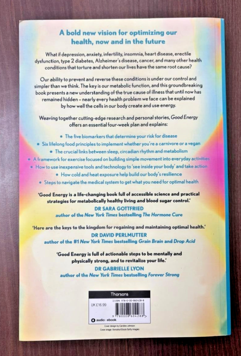 Good Energy by Dr. Casey Means NEW Paperback