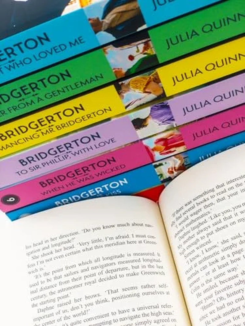 Bridgerton Family Book Series Complete Books 1 - 8 Collection Set by  NETFLIX