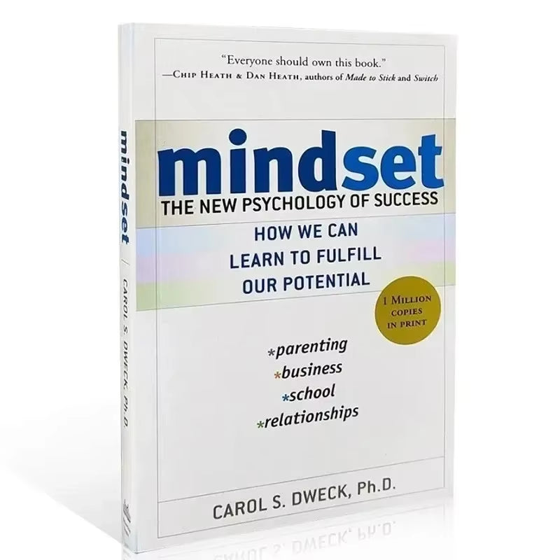 Mindset the New Psychology of Success English Book by Carol S. Dweck Foreign Literature Inspirational Book